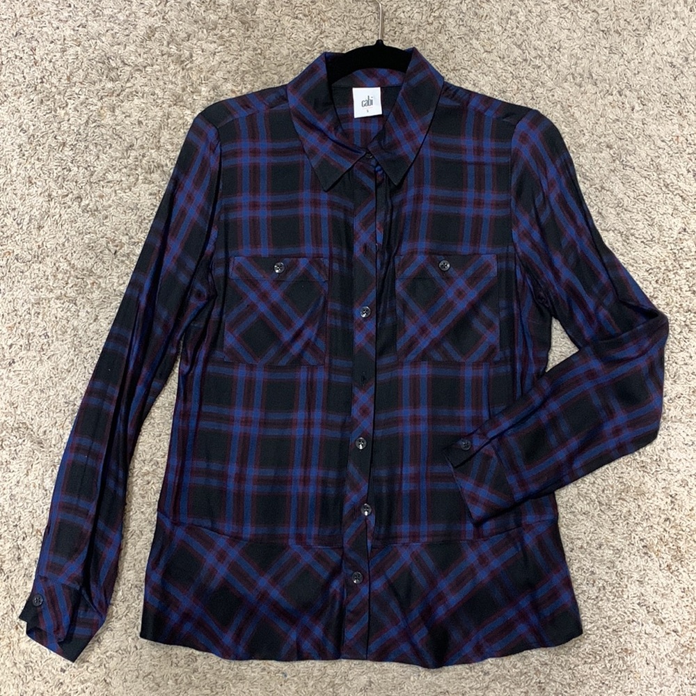 Like new Cabi Check Shirt